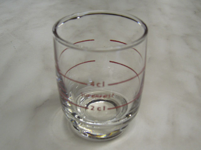 Schnapsglas 4cl