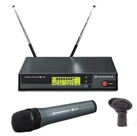 Komplettset Funkmikro UHF EW 100 mit Handmikrofon