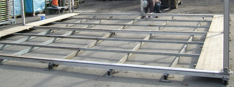 Systemfußboden mit Stahlunterbau bis 75m²
